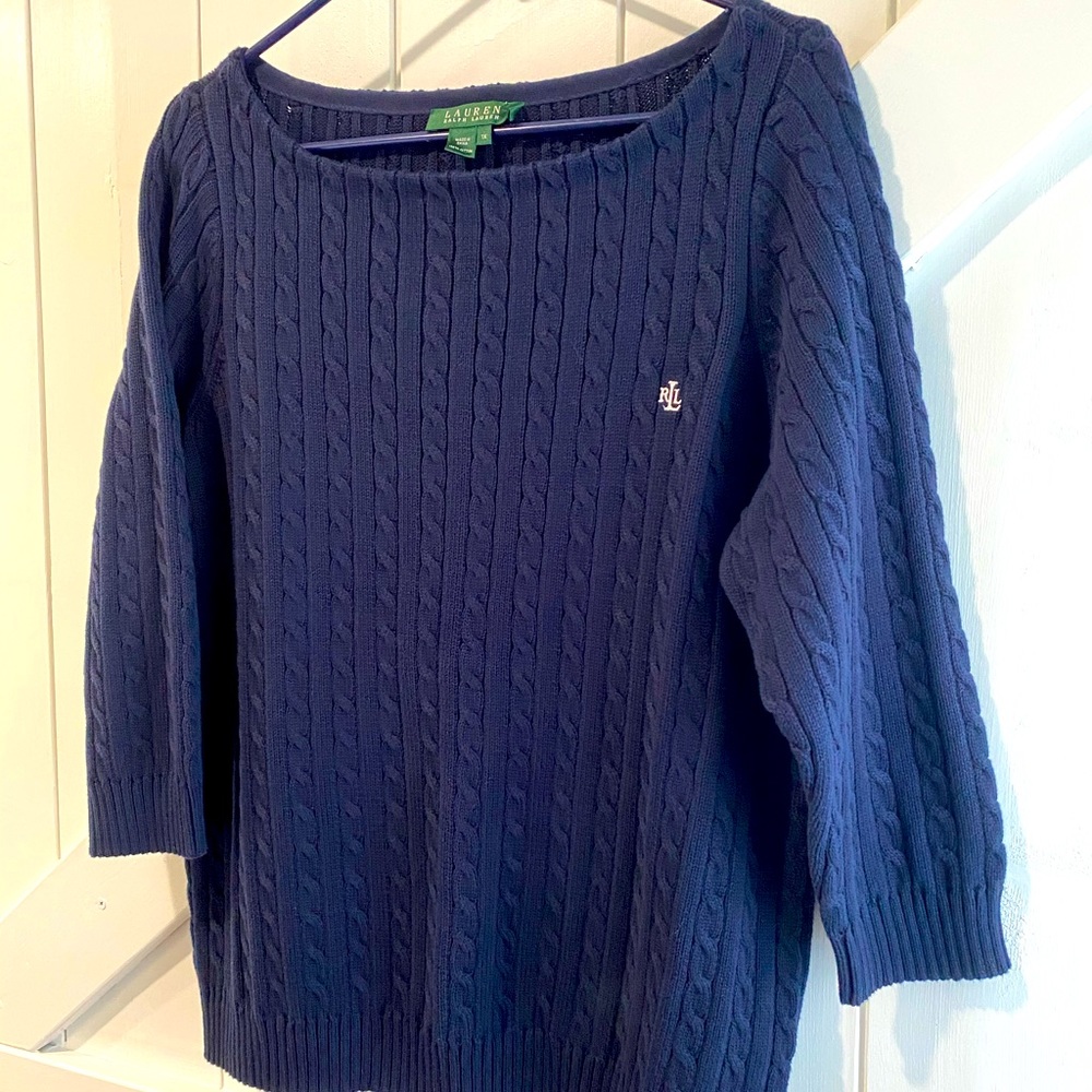 Lauren Ralph Lauren 3 quarter sleeve sweater